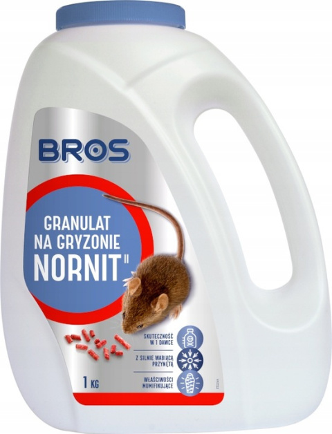 Trutka Na Gryzonie Ogrodowe Granulat 1kg Nornit Bros Trutka Na Gryzonie Ogrodowe Granulat 1kg Nornit Bros