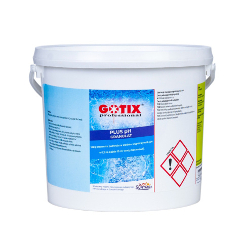 Regulator pH Plus Do Basenu 5kg Granulat Gotix