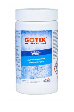 Chlor Do Basenu 65% Granulat 1kg ChlorTix Szok Gotix