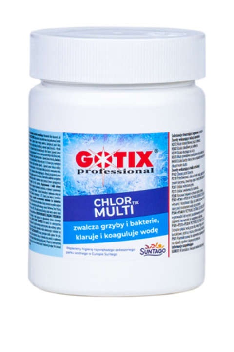 Chlor Do Basenu 80% Multi Tabletki 20g x 20szt 400g ChlorTix Multi Gotix Chlor Do Basenu 80% Multi Tabletki 20g x 20szt 400g ChlorTix Multi Gotix