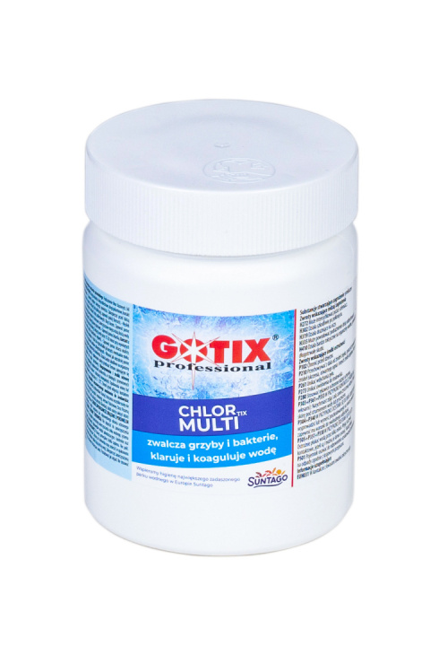 Chlor Do Basenu 80% Multi Tabletki 20g x 25szt 500g ChlorTix Multi Gotix Chlor Do Basenu 80% Multi Tabletki 20g x 25szt 500g ChlorTix Multi Gotix