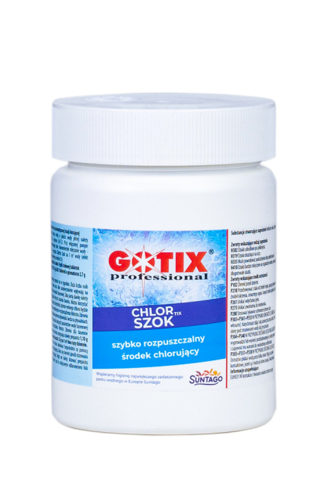 Chlor Do Basenu 65% Granulat 400g ChlorTix Szok Gotix Chlor Do Basenu 65% Granulat 400g ChlorTix Szok Gotix