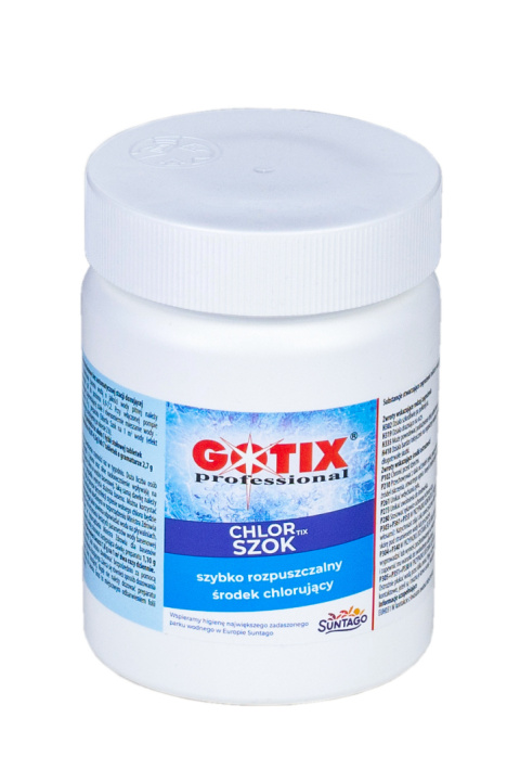 Chlor Do Basenu 65% Granulat 400g ChlorTix Szok Gotix Chlor Do Basenu 65% Granulat 400g ChlorTix Szok Gotix