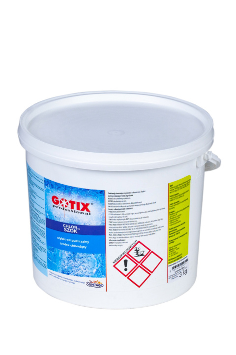 Chlor Do Basenu 65% Granulat 3kg ChlorTix Szok Gotix Chlor Do Basenu 65% Granulat 3kg ChlorTix Szok Gotix