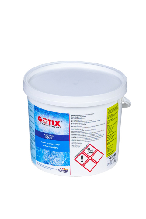 Chlor Do Basenu 65% Granulat 3kg ChlorTix Szok Gotix Chlor Do Basenu 65% Granulat 3kg ChlorTix Szok Gotix