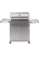 Grill Gazowy 36cm x 45cm 3,5 kW 5 Palników Stal Nierdzewna BBQ S/S4 Masport