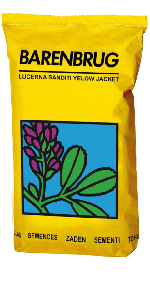 Lucerna Barenbrug Sanditi Yellow Jacket 25kg