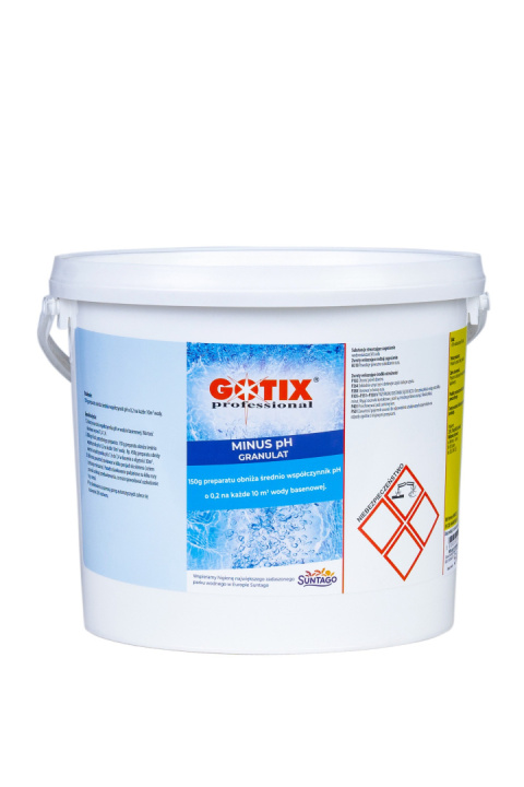 Regulator pH Minus Do Basenu 5kg Granulat Gotix Regulator pH Minus Do Basenu 5kg Granulat Gotix
