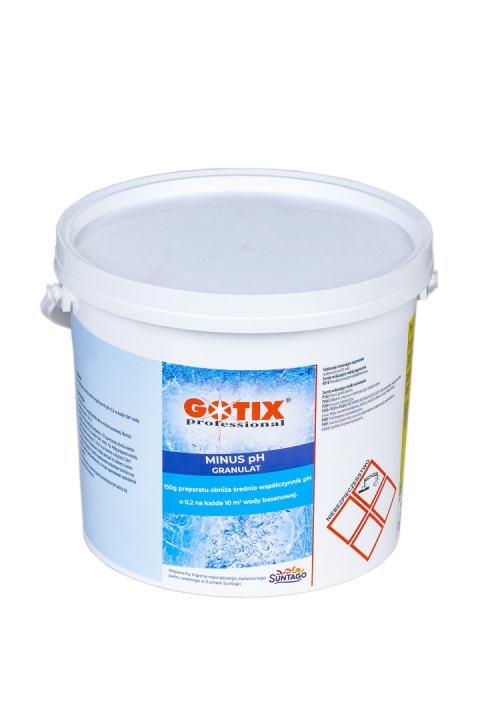 Regulator pH Minus Do Basenu 5kg Granulat Gotix Regulator pH Minus Do Basenu 5kg Granulat Gotix