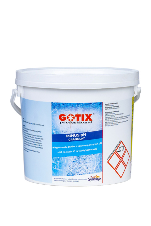 Regulator pH Minus Do Basenu 5kg Granulat Gotix Regulator pH Minus Do Basenu 5kg Granulat Gotix
