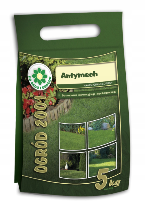 Nawóz Do Trawy z Mchem Antymech Mineralny Granulat 5kg Siarkopol Nawóz Do Trawy z Mchem Antymech Mineralny Granulat 5kg Siarkopol