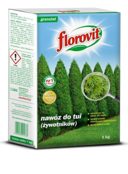 Nawóz Długodziałający do Tui 100 Dni 1kg Florovit