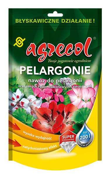 Nawóz Do Pelargonii Mineralny Koncentrat Krystaliczny 200g Agrecol Nawóz Do Pelargonii Mineralny Koncentrat Krystaliczny 200g Agrecol