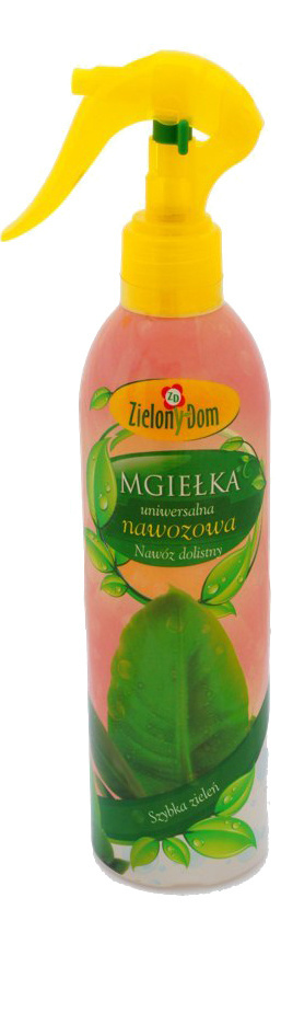 Nawóz Uniwersalny z Pompką Mineralny Płynny 300ml Mgiełka Zielony Dom