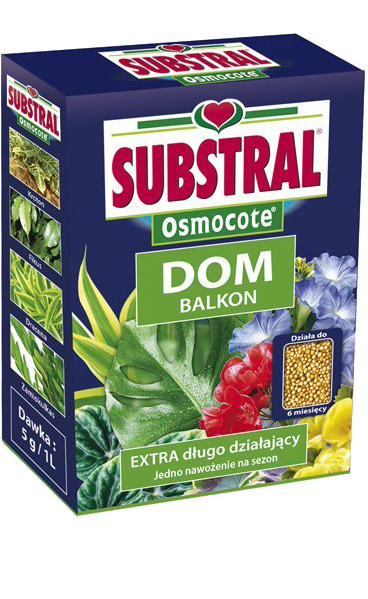 Nawóz Do Roślin Domowych i Balkonowych Mineralny Granulat 300g Osmocote Substral Nawóz Do Roślin Domowych i Balkonowych Mineralny Granulat 300g Osmocote Substral