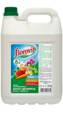 Nawóz Uniwersalny Ogrodniczy Mineralny Płynny 5L Florovit