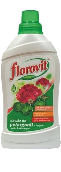 Nawóz Do Pelargonii Mineralny Płynny 500ml Florovit