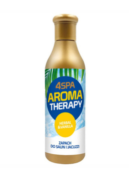 Olejek Zapachowy Do Saun i Jacuzzi Herbal Vanilla 250ml Aroma Therapy 4SPA Gamix