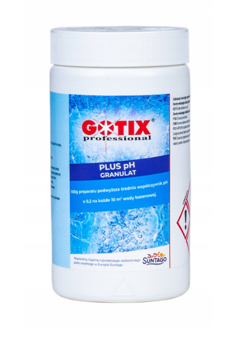 Regulator pH Plus Do Basenu 1kg Granulat Gotix Regulator pH Plus Do Basenu 1kg Granulat Gotix