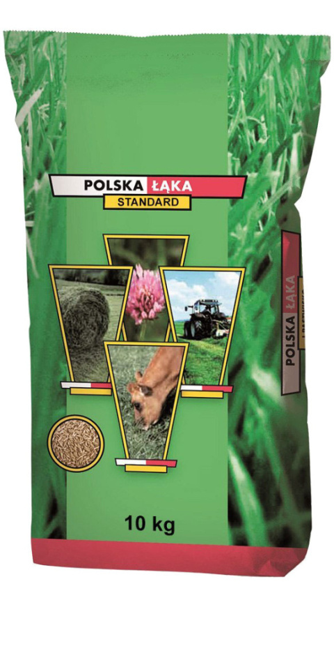 Trawa Pastewna Polska Łąka Standard 10kg Trawa Pastewna Polska Łąka Standard 10kg