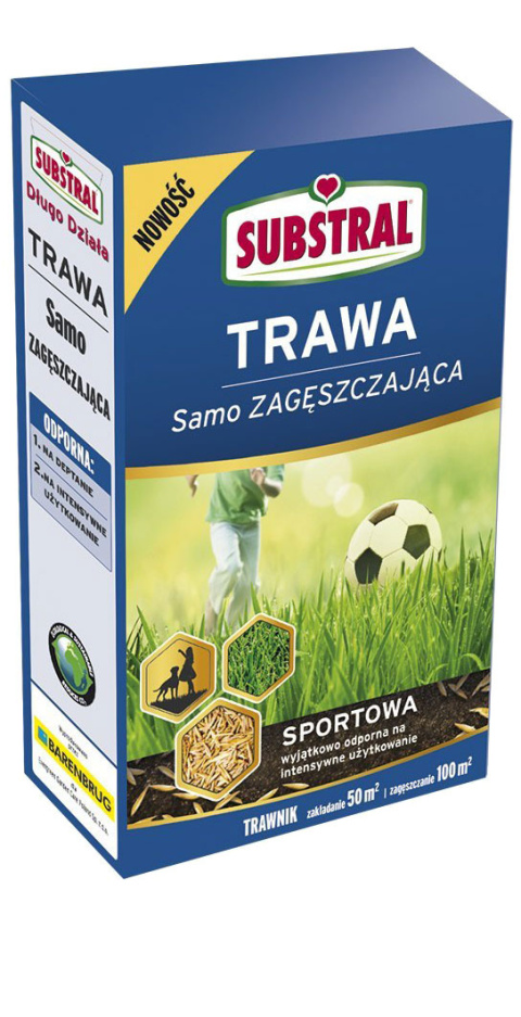 Trawa Sportowa Substral Samozagęszczająca 3kg Trawa Sportowa Substral Samozagęszczająca 3kg