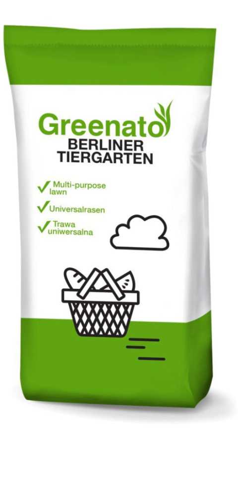 Trawa Uniwersalna Greenato Berliner Tiergarten 5kg Trawa Uniwersalna Greenato Berliner Tiergarten 5kg