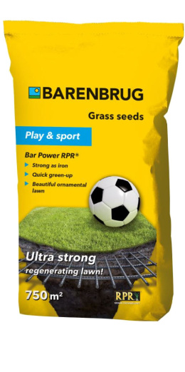 Trawa Uniwersalna Sportowa Barenbrug Play Sport Bar Power RPR 15kg