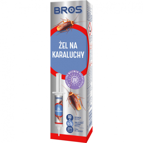 Żel Na Karaluchy 20g Środek Owadobójczy Do Zwalczania Karaluchów Bros Żel Na Karaluchy 20g Środek Owadobójczy Do Zwalczania Karaluchów Bros