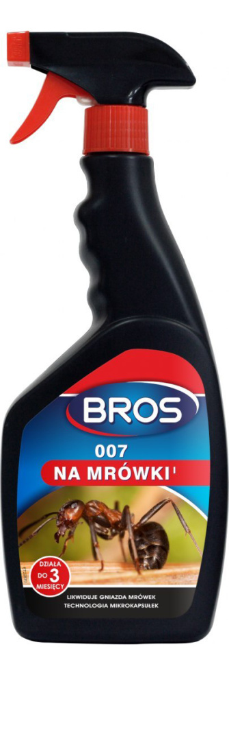 007 Spray Na Mrówki 500ml Środek Owadobójczy Na Mrówki Bros