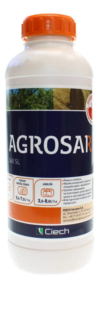 Agrosar 360SL 1L Niszczy Chwasty Ciech (R)