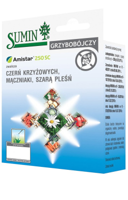 Amistar 250 SC 50ml Fungicyd Środek Grzybobójczy Do Zwalczania Chorób Grzybowych w Uprawach Roślin Sumin