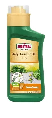 AntyChwast Total Ultra 500ml Środek Chwastobójczy Na Chwasty Jednoliścienne i Dwuliścienne Naturen Substral