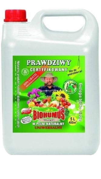 Biohumus Uniwersalny Płynny 5L Extra Ekodarpol