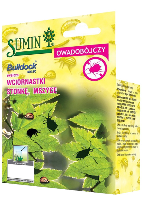 Bulldock 025 EC 20ml Środek Owadobójczy Do Zwalczania Szkodników W Uprawach Roślin Sumin