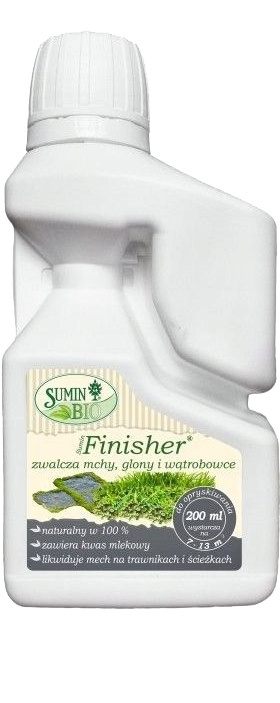 Finisher 200ml Środek Chwastobójczy Na Mech Glony i Porosty Bio Sumin