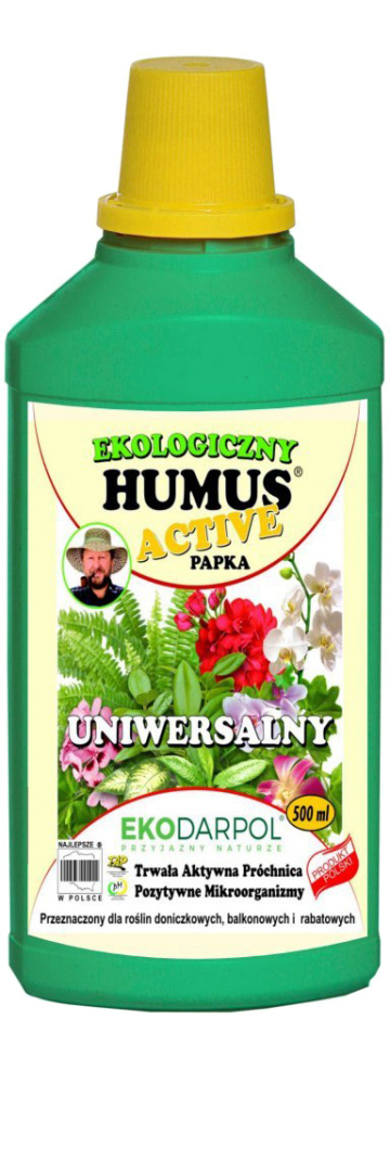 Humus Uniwersalny Płynny 0,5L Active Papka Ekodarpol Humus Uniwersalny Płynny 0,5L Active Papka Ekodarpol