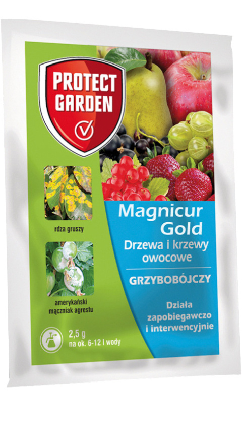 Magnicur Gold 2,5g Środek Grzybobójczy Do Zwalczania Chorób Grzybowych w Uprawach Roślin Protect Garden Magnicur Gold 2,5g Środek Grzybobójczy Do Zwalczania Chorób Grzybowych w Uprawach Roślin Protect Garden