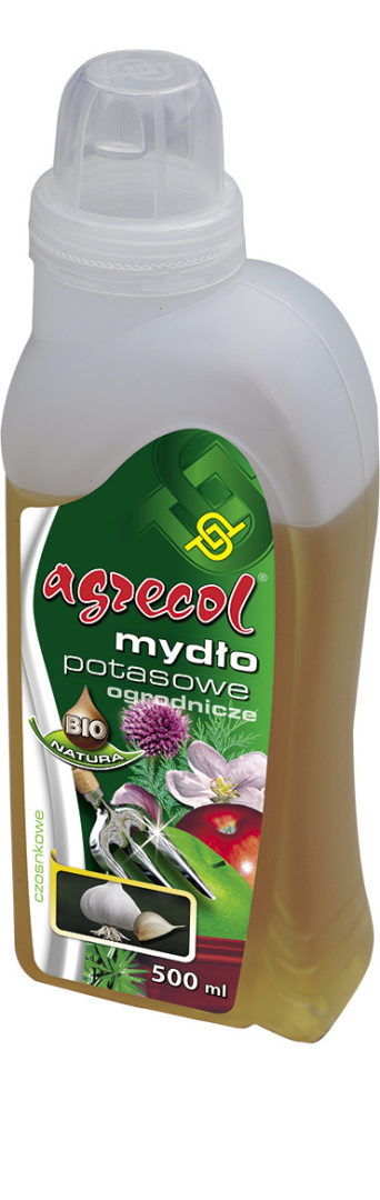 Mydło Potasowe Ogrodnicze Czosnkowe 500ml Agrecol Mydło Potasowe Ogrodnicze Czosnkowe 500ml Agrecol