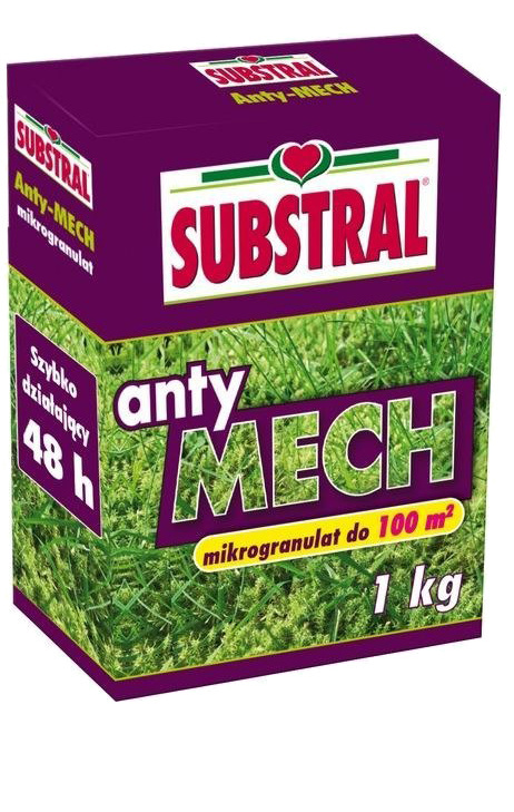 Nawóz Do Trawy z Mchem Mineralny Granulat 1kg AntyMech Substral