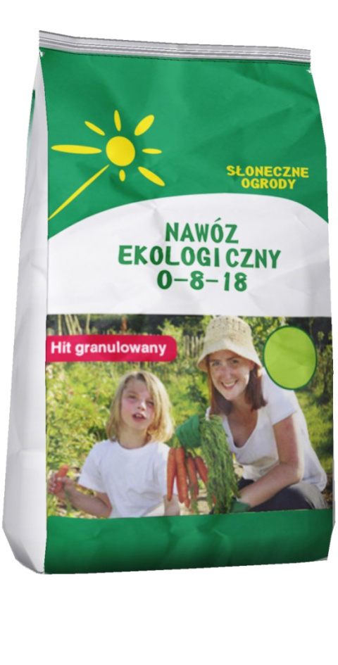 Nawóz Uniwersalny Ekologiczny 0-8-18 Mineralny Granulat 5kg Luvena