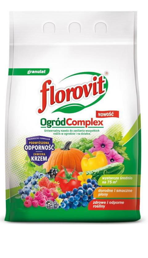 Nawóz Uniwersalny Mineralny Granulat 5kg Ogród Complex Florovit Nawóz Uniwersalny Mineralny Granulat 5kg Ogród Complex Florovit