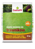 Nawóz Do Trawy Jesienny Mineralny Granulat 10kg Fruktovit Plus