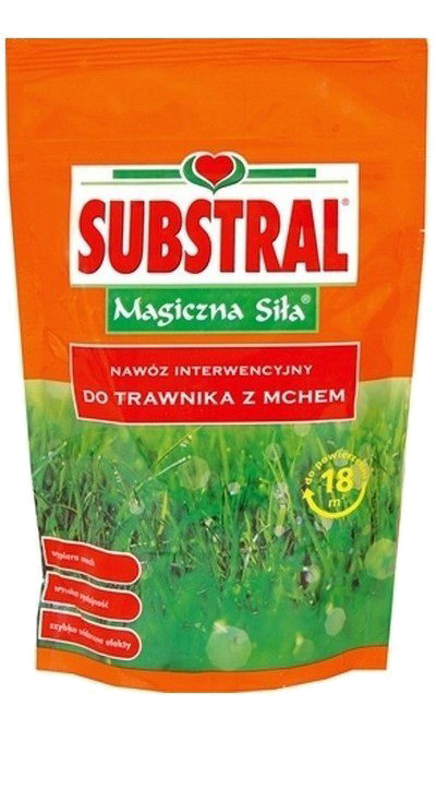 Nawóz Do Trawy z Mchem Anty Mech Mineralny Koncentrat Krystaliczny 350g Magiczna Siła Substral