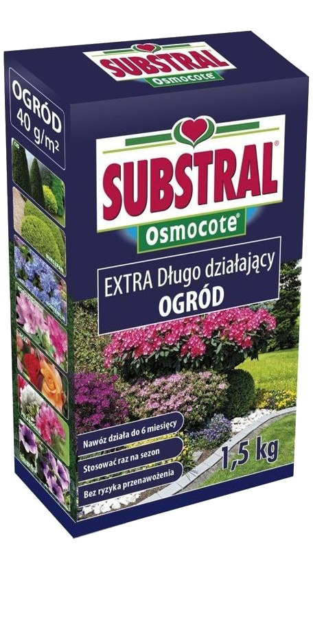 Nawóz Uniwersalny Do Ogrodu Mineralny Granulat 1,5kg Osmocote Substral Nawóz Uniwersalny Do Ogrodu Mineralny Granulat 1,5kg Osmocote Substral