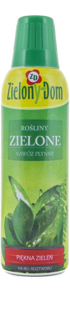 Nawóz Do Roślin Zielonych z Pompką Mineralny Płynny 300ml Zielony Dom