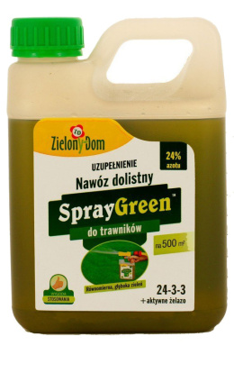 Nawóz SprayGreen do Trawników - ZAPAS 950ml Zielony Dom
