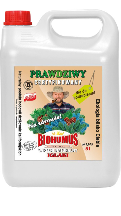 Biohumus Do Iglaków Płynny 5L Extra Ekodarpol