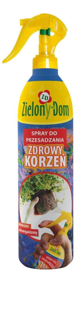 Spray Do Przesadzania Roślin 300ml Zdrowy Korzeń Zielony Dom
