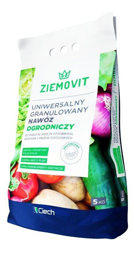 Nawóz Uniwersalny Ogrodniczy Mineralny Granulat 3kg Ziemovit
