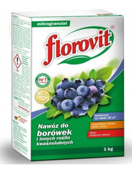 Nawóz do Borówek Różaneczników, Azalii 1kg Florovit